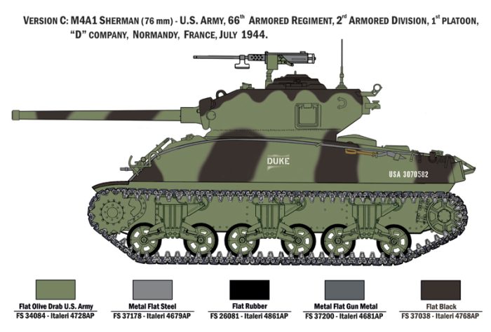 1-35 M4A1 SHERMAN CON FANTERIA