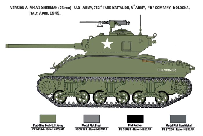 1-35 M4A1 SHERMAN CON FANTERIA