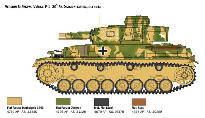 1-35 Panzer IV F1-F2-CON SOLDATI