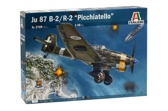 1-48 JU 87 B-2R 2 STUKA kit Italeri