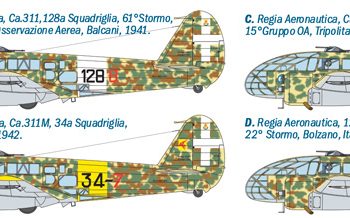 1-72 Caproni Ca. 311-311M