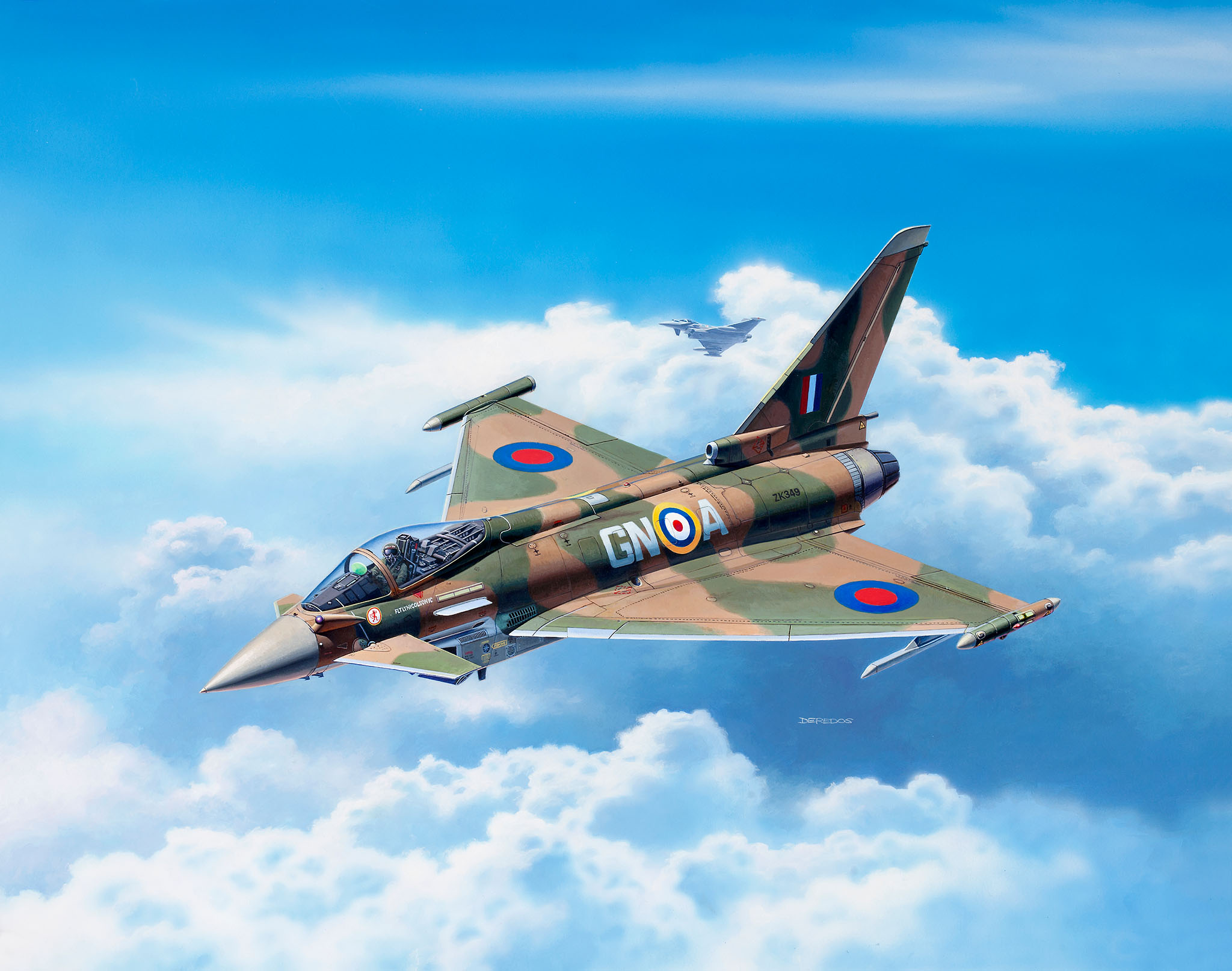 1-72 Model Set 100 Years RAF: Eurofighter