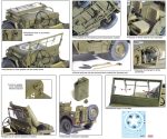 Dragon 1-4-TON 4X4 TRUCK w-30-CAL MACHINE GUN jeep willis