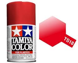Colori Spray Plastica TS18 metallic Red