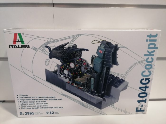 F-104 G COCKPIT 1-12 kit di montaggio