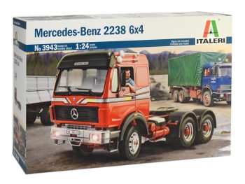 Italeri 1-24 Camion Mercedes Benz 2238 6x4