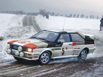 Kit 1-24 italeri Audi Quattro rally Montecarlo