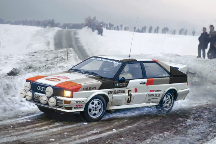 Kit 1-24 italeri Audi Quattro rally Montecarlo