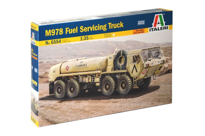 M978 Fuel Servicing Truck Italeri kit 1-35