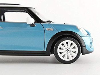 Mini Cooper s 2015 1-18 Electric blu Met. e White