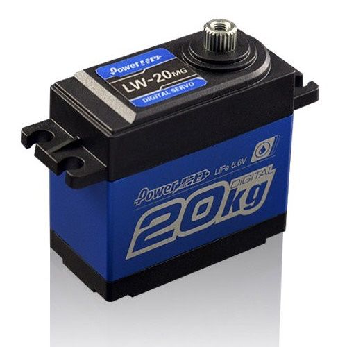 Servo Powerhd digitale 20kg 0,16 waterproff
