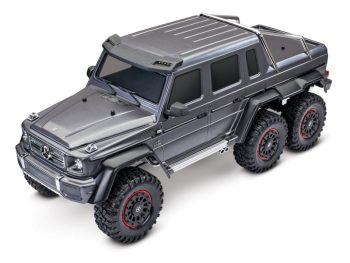 TRX-6 Mercedes-Benz G 63 AMG 6x6 Trail Crawler con Kit Luci-Grigio