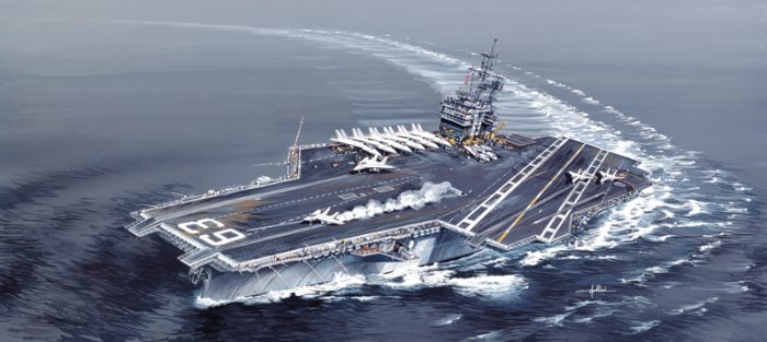 U.S.S. KITTY HAWK CV-63