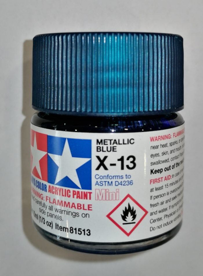 X-13 Metallic Blue