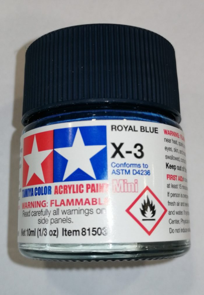 X-3 Royal blue