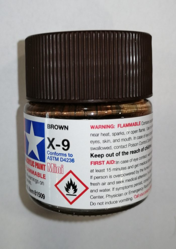 X-9 Brown