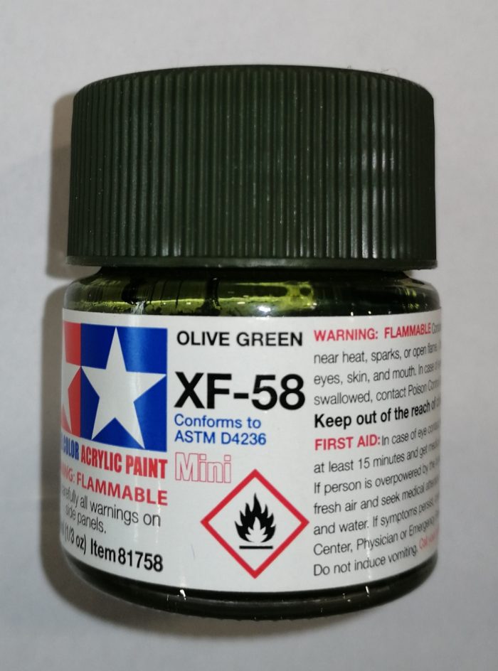 XF58  olive green