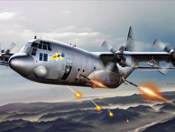 AC 130H Spektre 1-72 italeri AEREO DA BOMBARDAMENTO