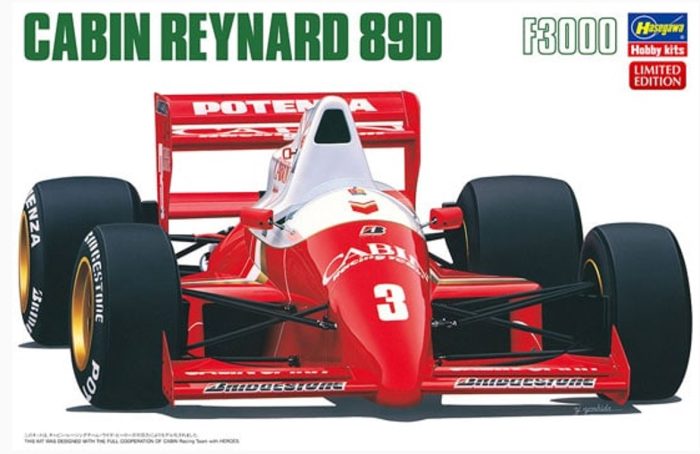 Cabina Reynard 89D Formula 3000 1-24 Hasegawa