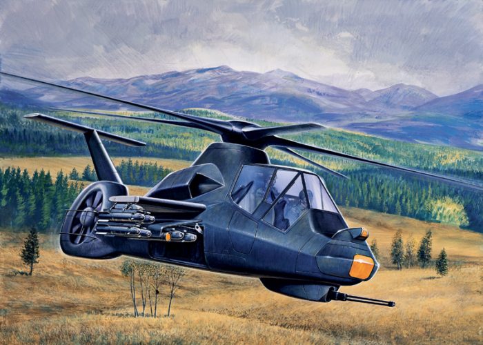 RAH-66 Comanche elicottero 1-72 Italeri