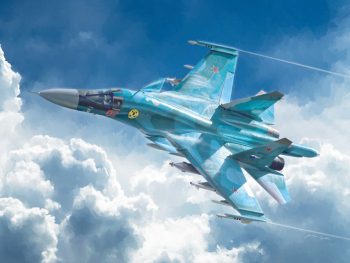 Sukhoi su34-32 Italeri 1-72