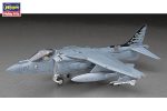 AV 8B Harrier II Plus Aereo militare kit Hasegawa 1-48