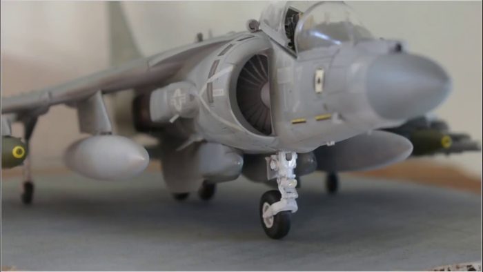 AV 8B Harrier II Plus Aereo militare kit Hasegawa 1-48