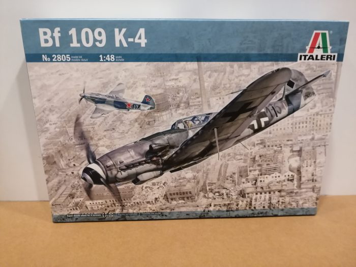 Bf 109 K-4 Areo guerra mondiale kit 1-48 Italeri