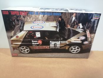 Lancia Delta integrale Rally 1993 Esso super oil kit Hasegawa 1-24 HA20402