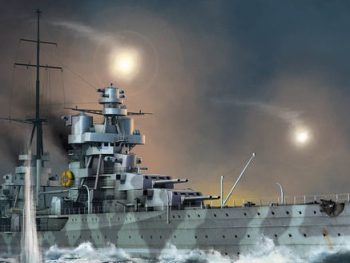 Nave Militare Italiana Fiume Kit 1-350 Trumpeter