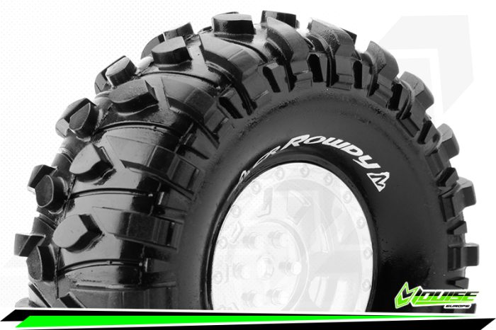 CR-ROWDY - 1-10 Crawler Tires Louise Rc