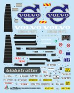 Volvo F16 Globe Trotter Canvas Kit 1-24 3945