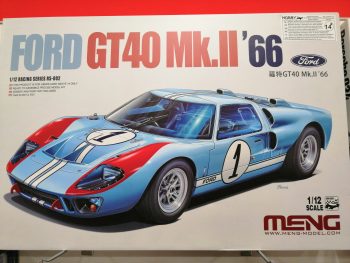 Ford GT40 MKII 1966 kit 1-12 Meng