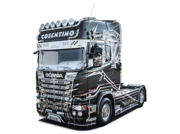 Scania R730 Streamline 4x2 1-24 kit italeri