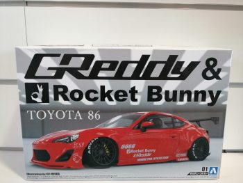 Toyota 86 Rocket Bunny auto da corsa 1-24 Aoshima