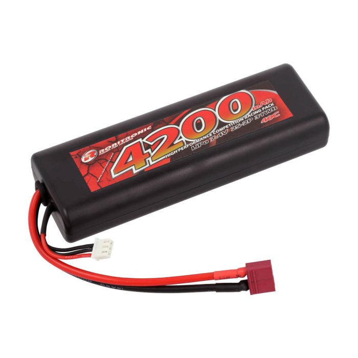 LiPo Batteria 4200mAh 2S 40C T-Plug Stick Pack