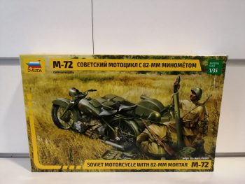 M-72 motocicletta 1-35 kit zvezda