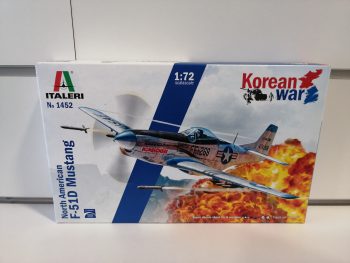 North American F-51D Korean war 1-72 kit italeri