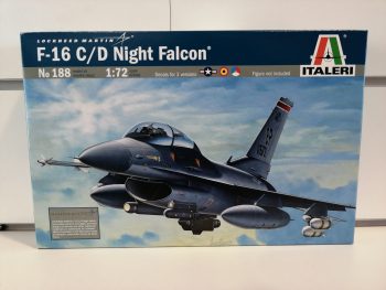 F16 C-D Night Falcon 1-72 kit italeri