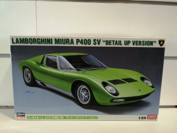 Lamborghini miura P400 SV 1-24  hasegawa