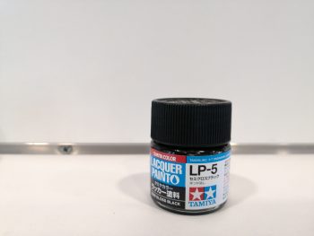 LP5 Semi Gloss Black Laquer Tamiya