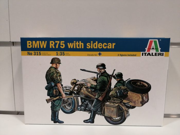 1-35 BMW R75 W/side car