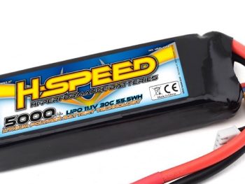 Batteri LIPO 3S 5000mAH 11,1V