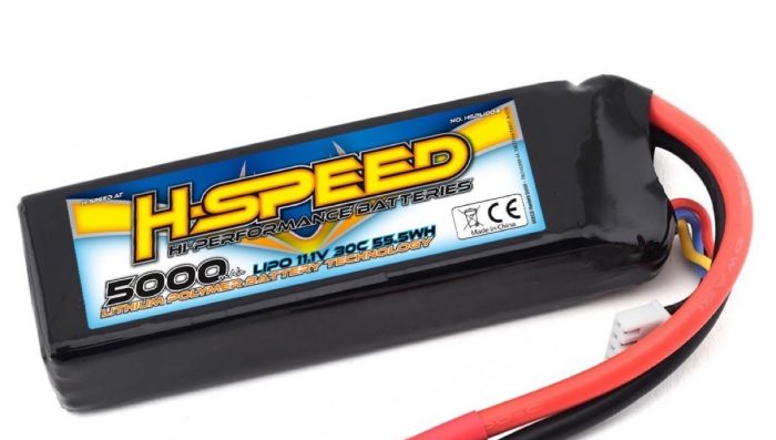 Batteri LIPO 3S 5000mAH 11,1V