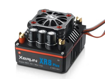 Hobbywing Xerun XR8 Plus Brushless ESC 150A, LiPo 2-6s, BEC 6A