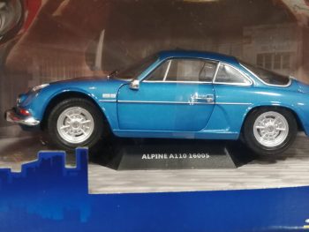 Renault Alpine A110 1600s 1969 blu 1-18