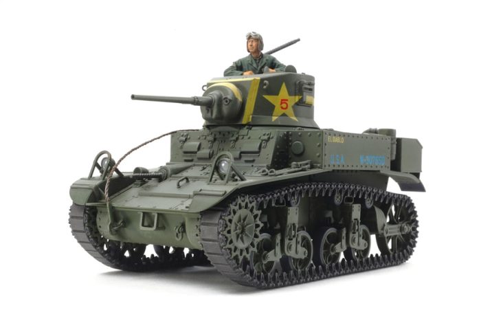 Carro Armato M3 Stuart 1-15 Tamiya