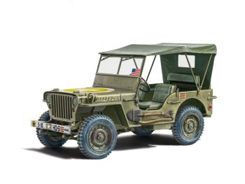 Jeep Willys MB 80TH anniversary 1-24 Italeri