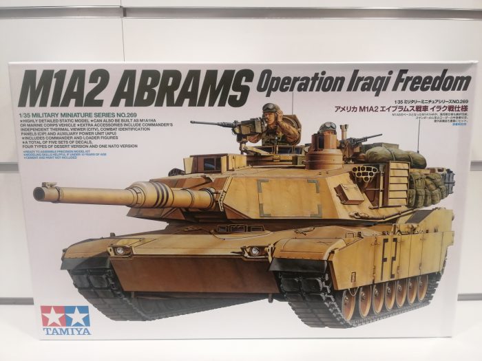 Carro M1A2 ABRAMS 1-35 Tamiya