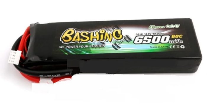 Batteria Lipo 3s 11,1v 6500mah Gens Ace Bashing series